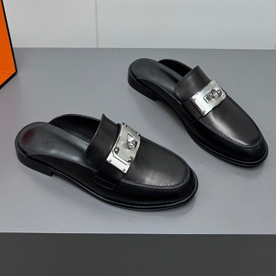 0Z MULE IN BLACK LAMBSKIN、mysite、Cacoeks