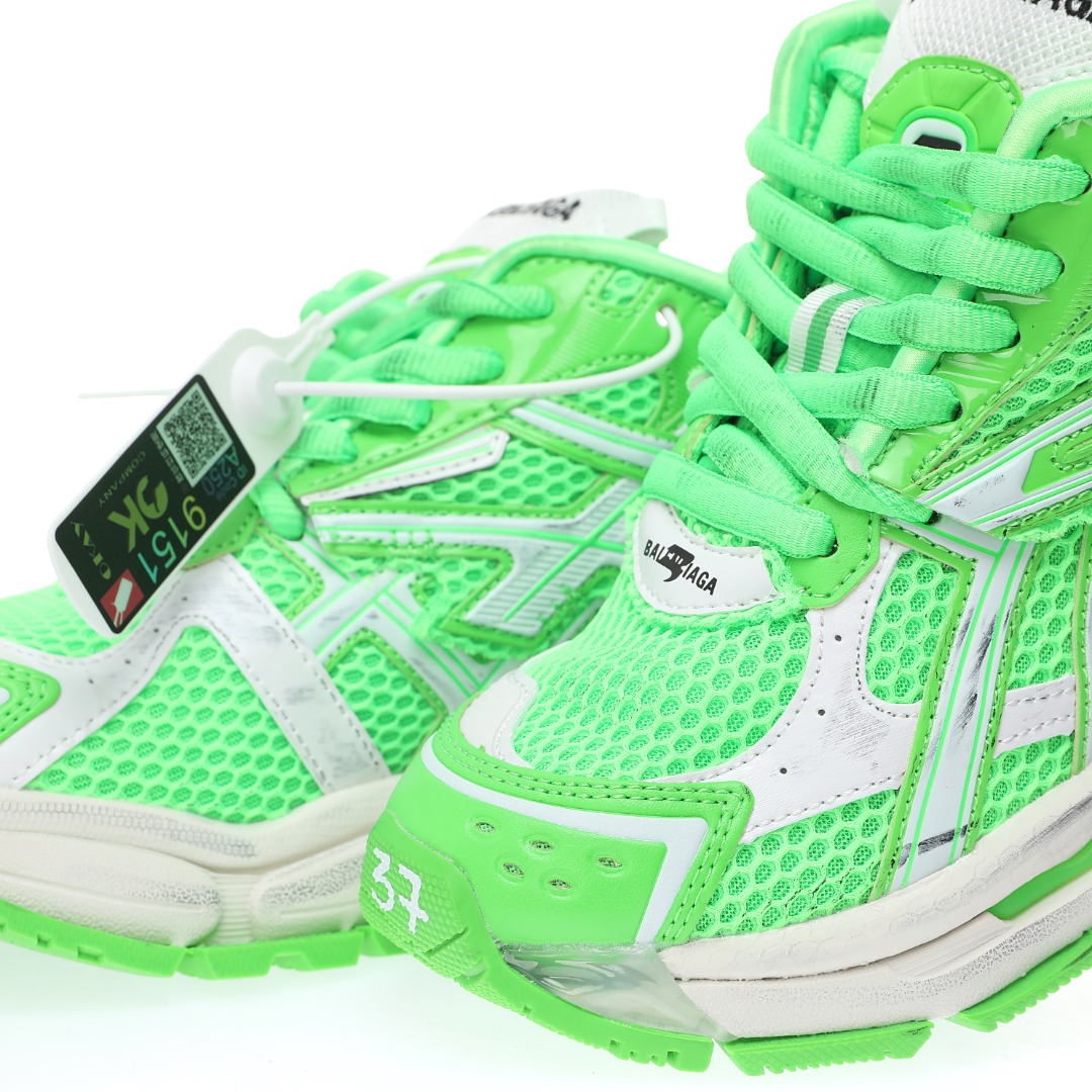 Balenciaga Runner Trainer Fluo Green、mysite、Cacoeks