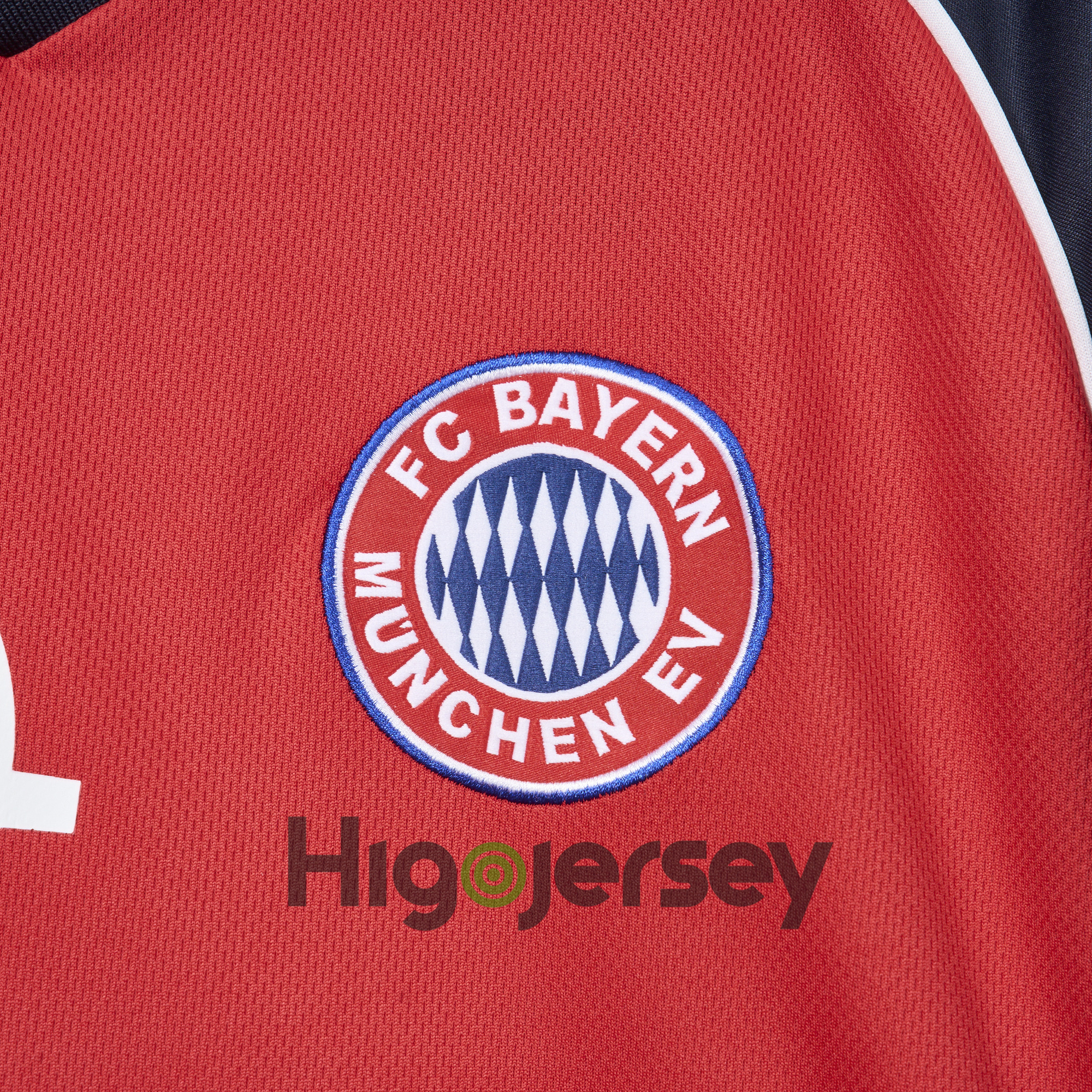 Higojerseys-Retro Bayern Munich 2000-01 Home Long Sleeve Jersey