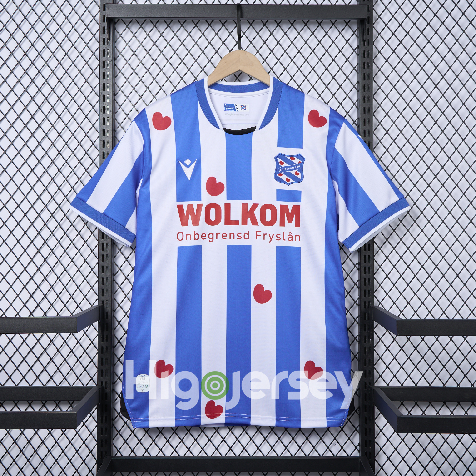 Higojerseys-SC Heerenveen 24-25 Home Jersey - Fans Version