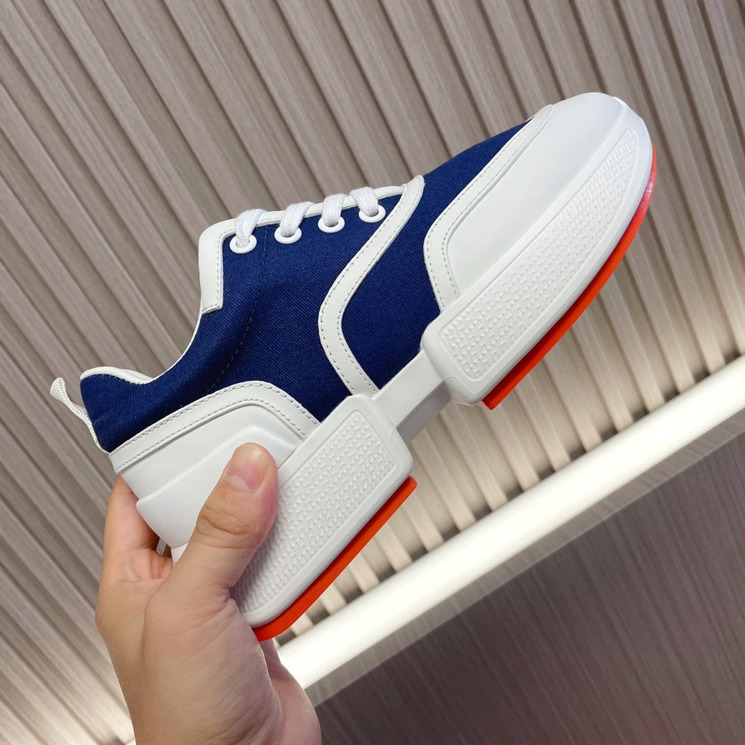 GIGA SNEAKER NAVY MIX WHITE CALFSKIN、mysite、Cacoeks