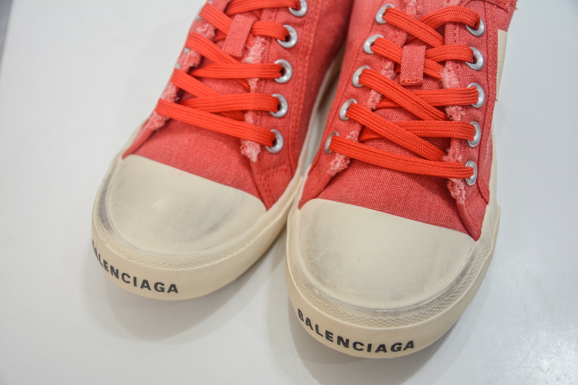 Balenciaga Paris Trainer Mule in Red、mysite、Cacoeks