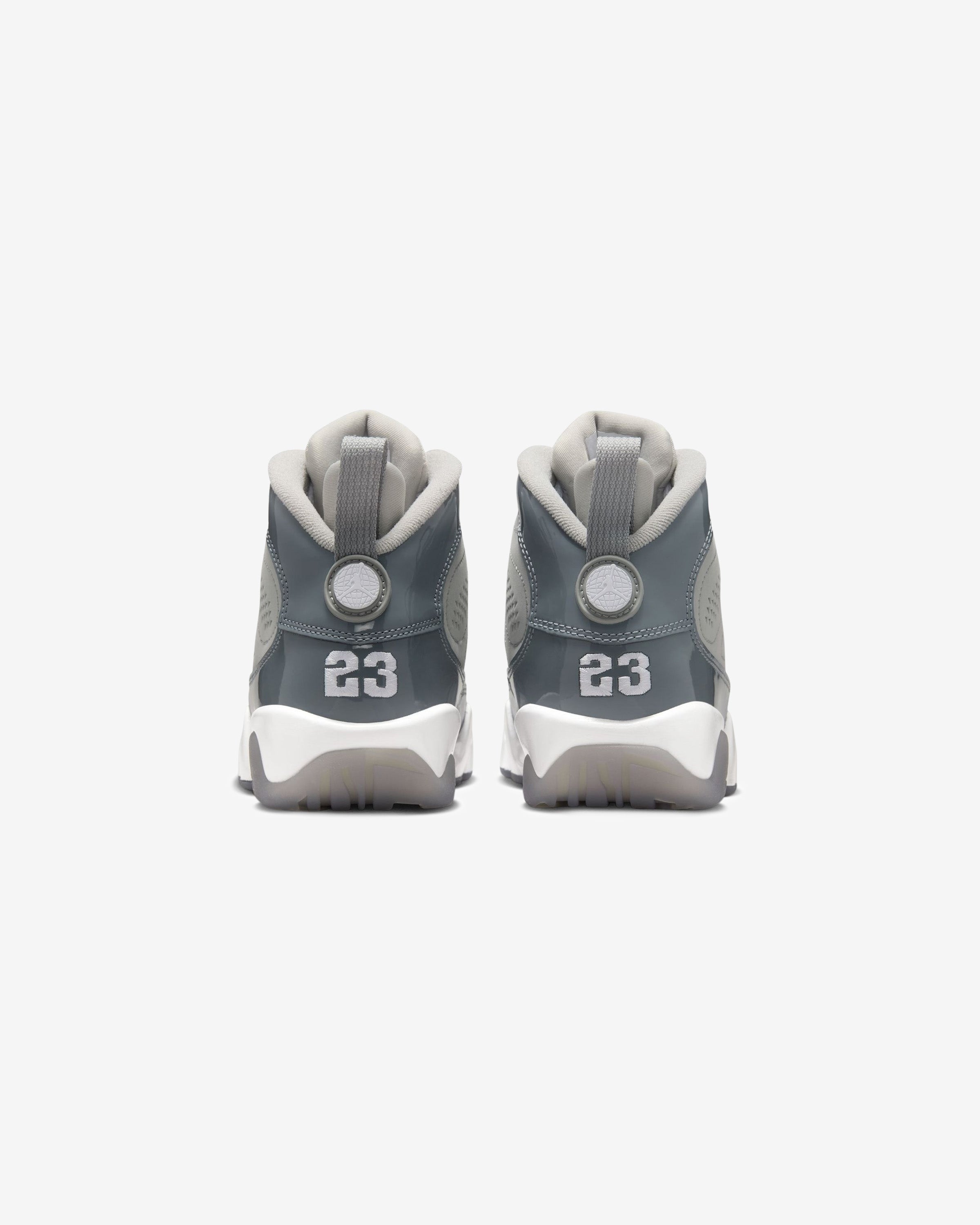 JORDAN GS AJ 9 RETRO - MEDIUMGREY/ WHITE