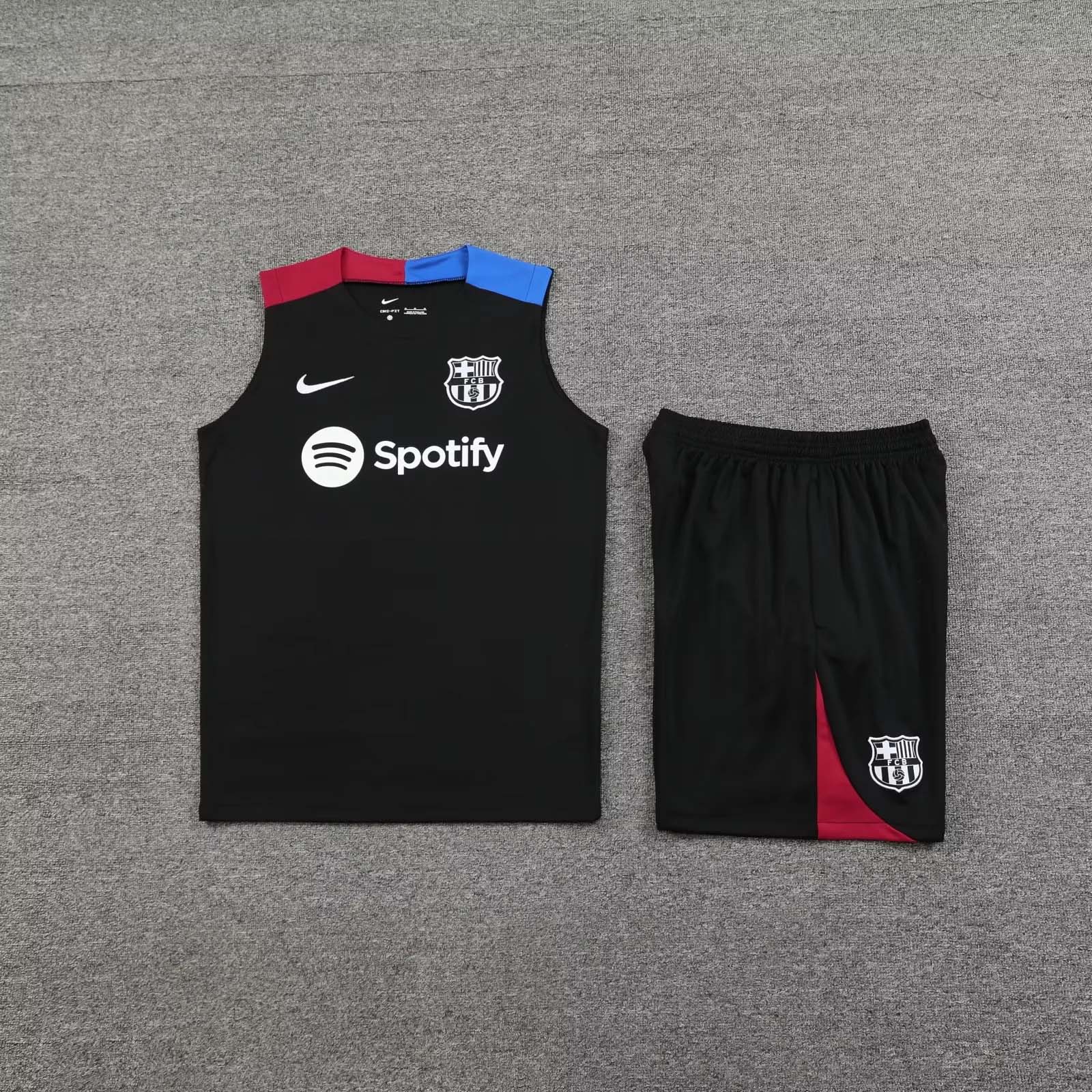 2024/2025 Barcelona Sleeveless Training Wear Football Shirt 1:1 Thai Quality:football jersey mysite: unitedjerseyfootball 邓江浪:football