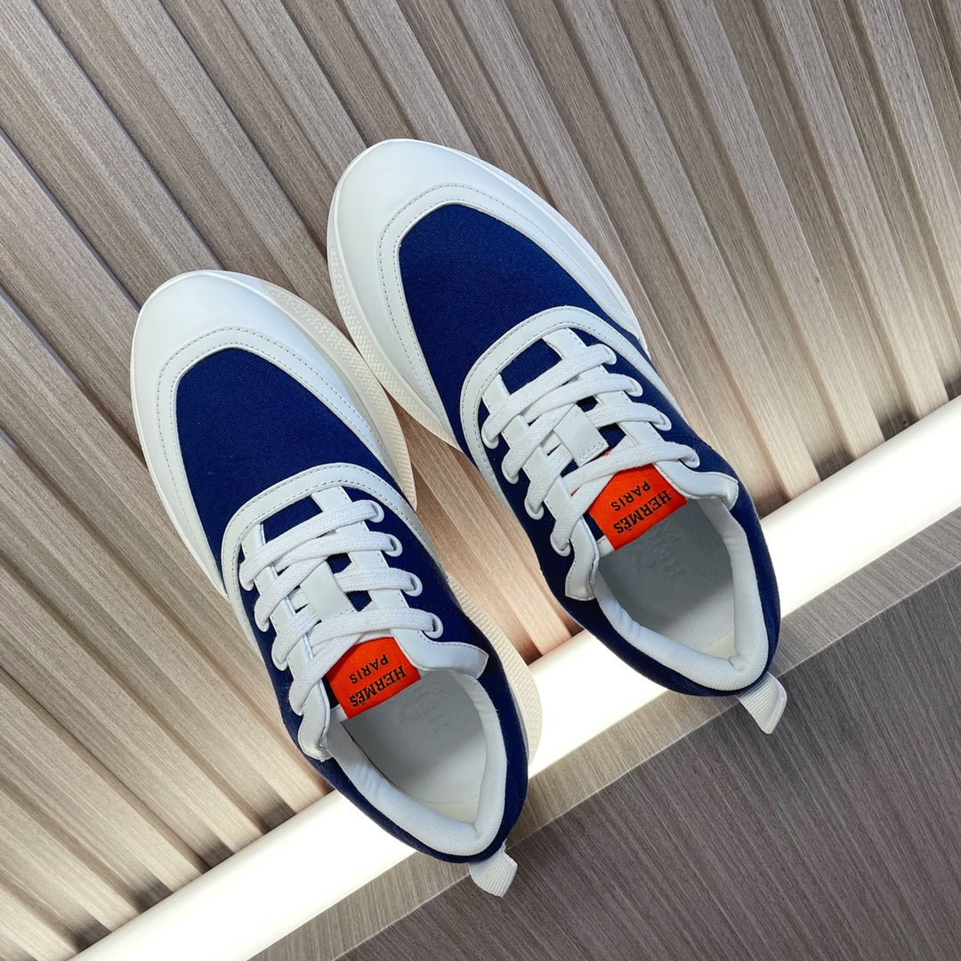 GIGA SNEAKER NAVY MIX WHITE CALFSKIN、mysite、Cacoeks