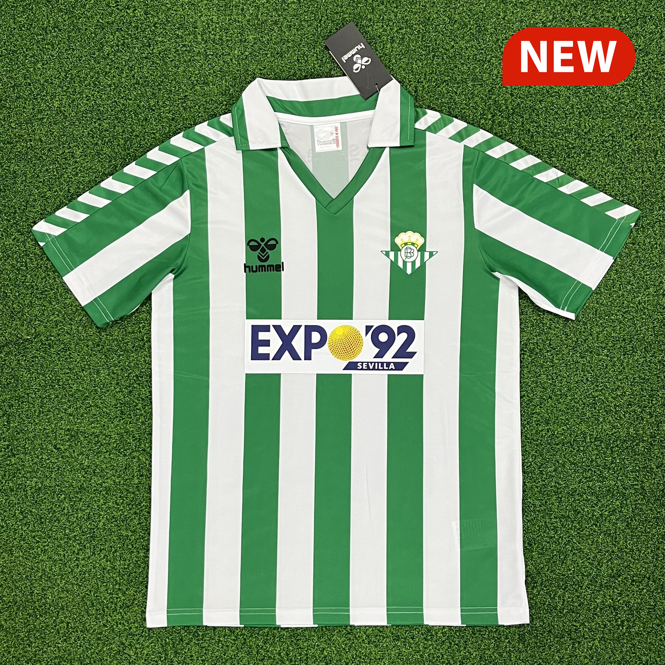 foot-Retro Real Betis 1988-89 Home Stadium Jersey