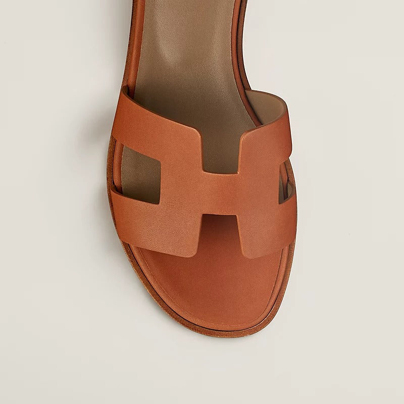 SANTORINI SANDAL CARAMEL CALFSKIN、mysite、Cacoeks