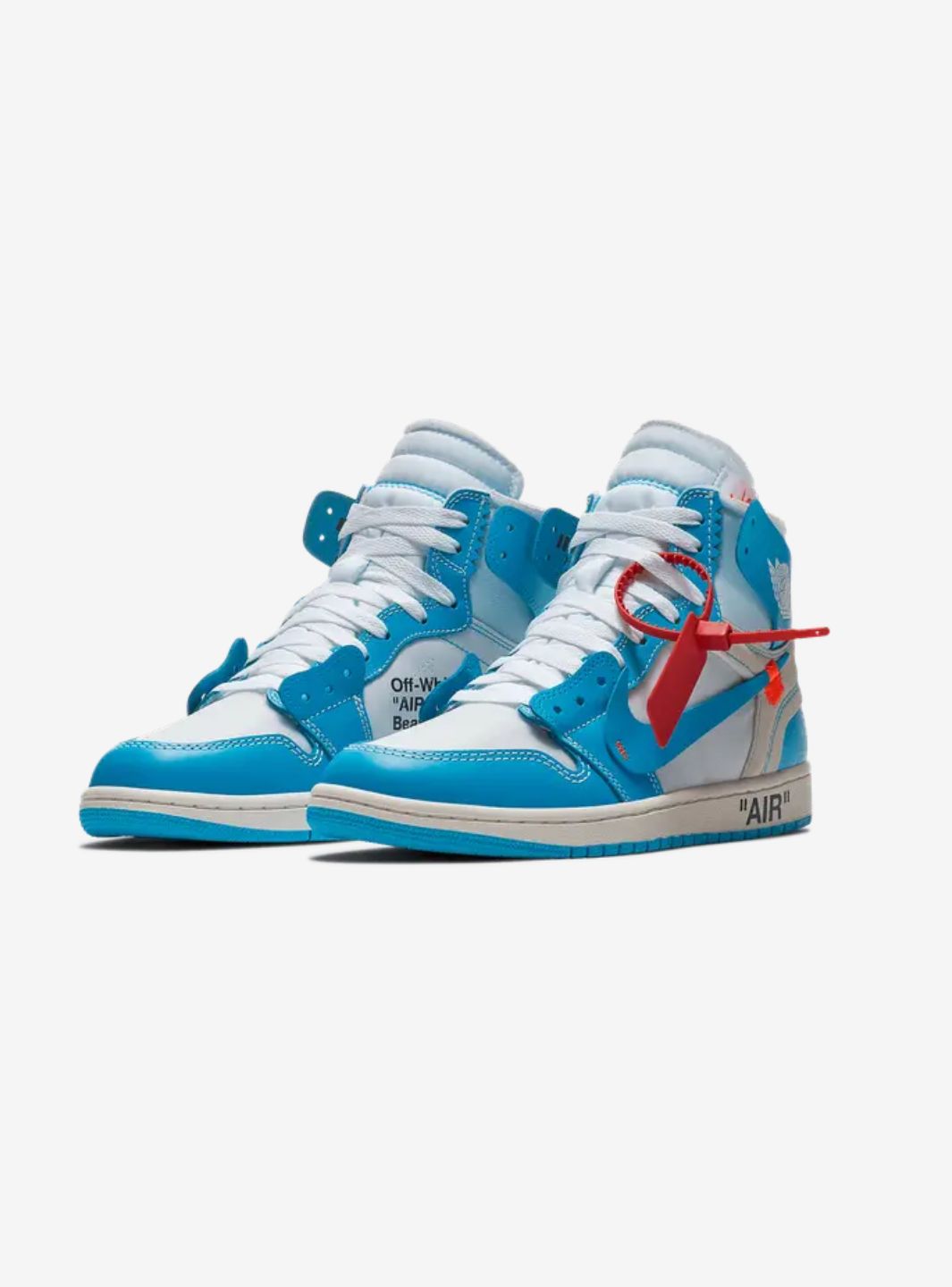 Air Jordan 1 Retro High Off-White University Blue、JORDAN、Cacoeks