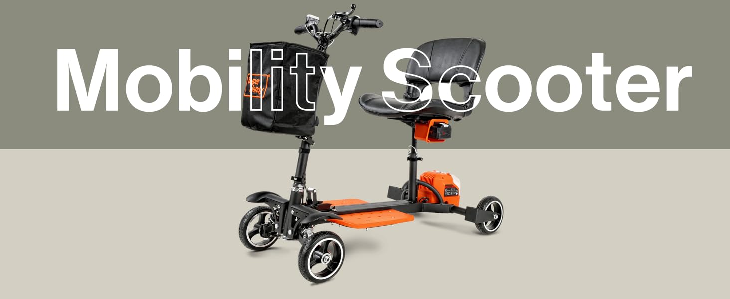SuperHany GUT164 B0CR6W4N5X 4 Wheel Folding Scooter