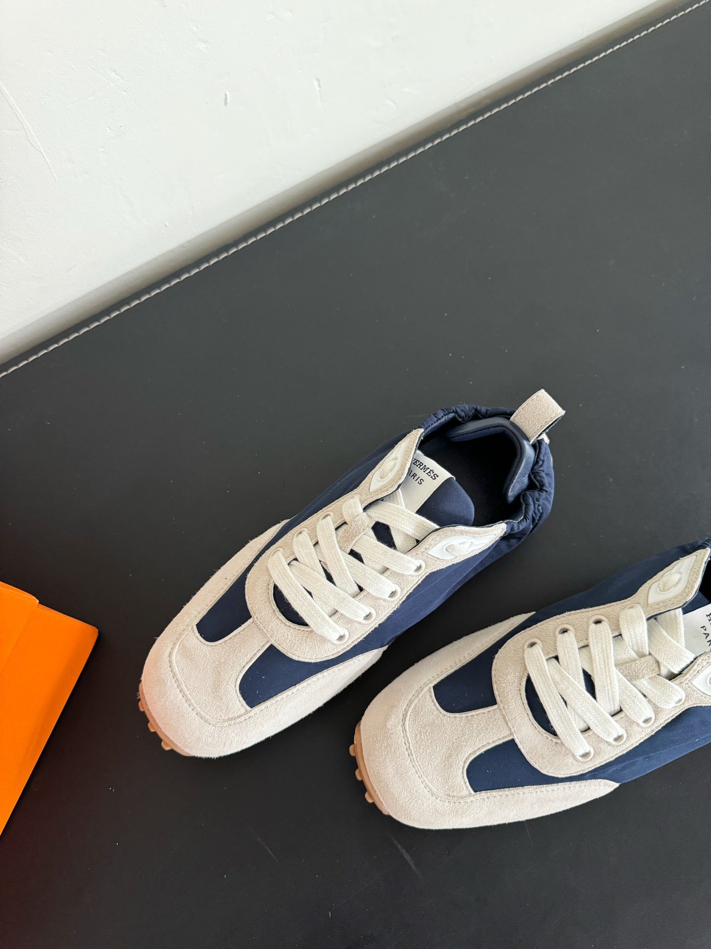 SKATEBOARD SHOES LIGHT GRAY MIX NAVY SUEDE、mysite、Cacoeks