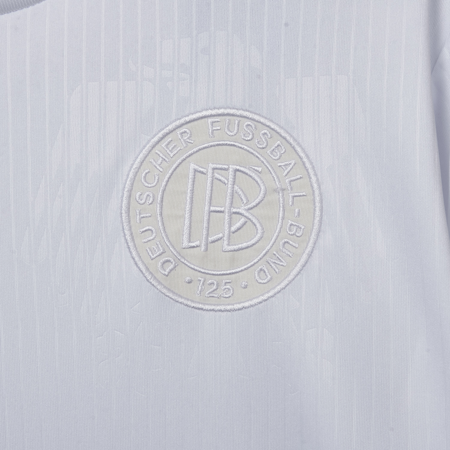 UltraTrikot-Germany 2025 125-Year Anniversary Pure White Long Sleeves Jersey - Fans Version