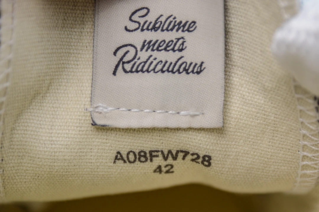 Maison Mihara Yasuhiro Hank VL OG Sole Canvas Low-top Sneaker Black Cream、mysite、Cacoeks