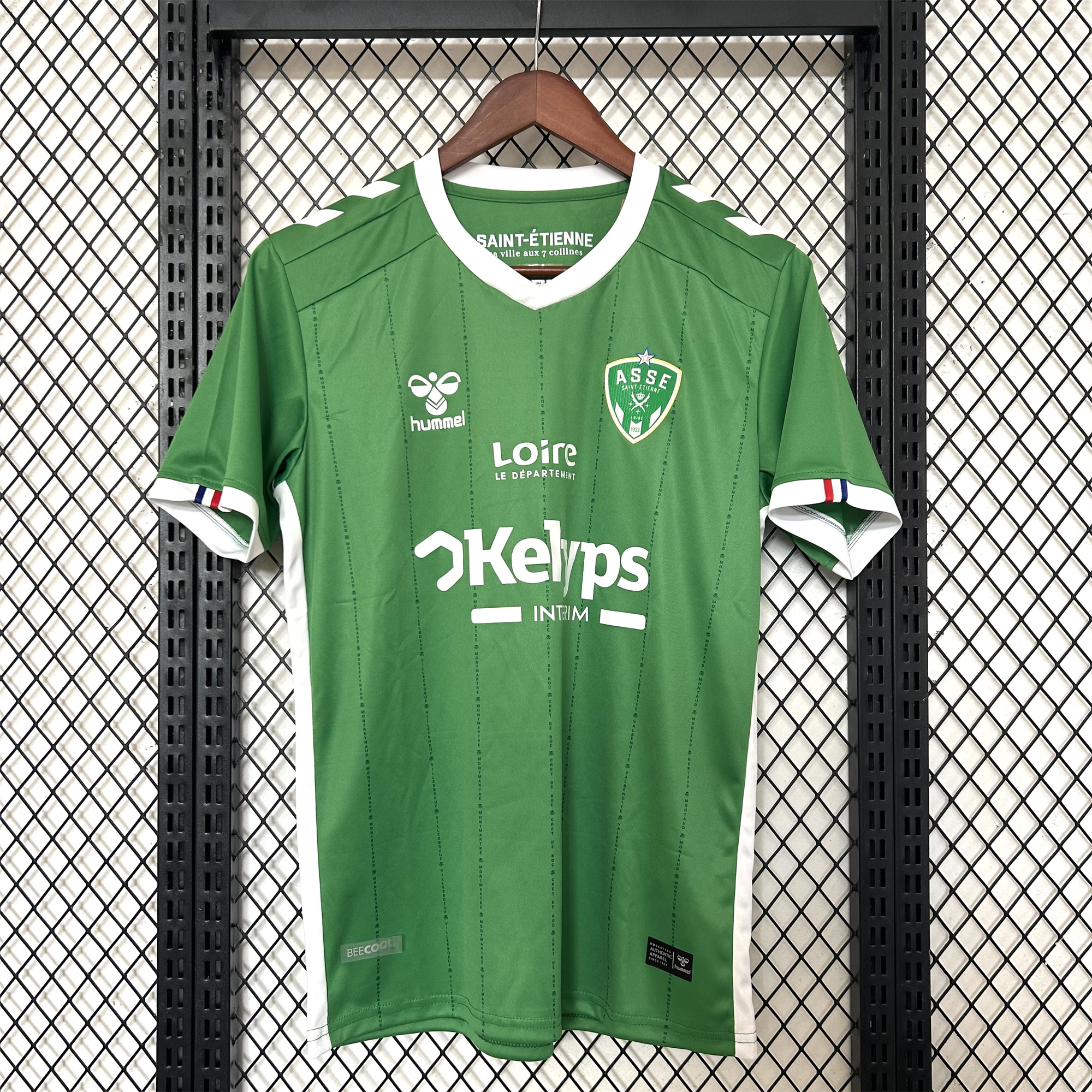 ManixJersey.com | Saint-Étienne 24-25 Home Jersey - Fans Version -Customize Name, Number and Patch | Worldwide Shipping