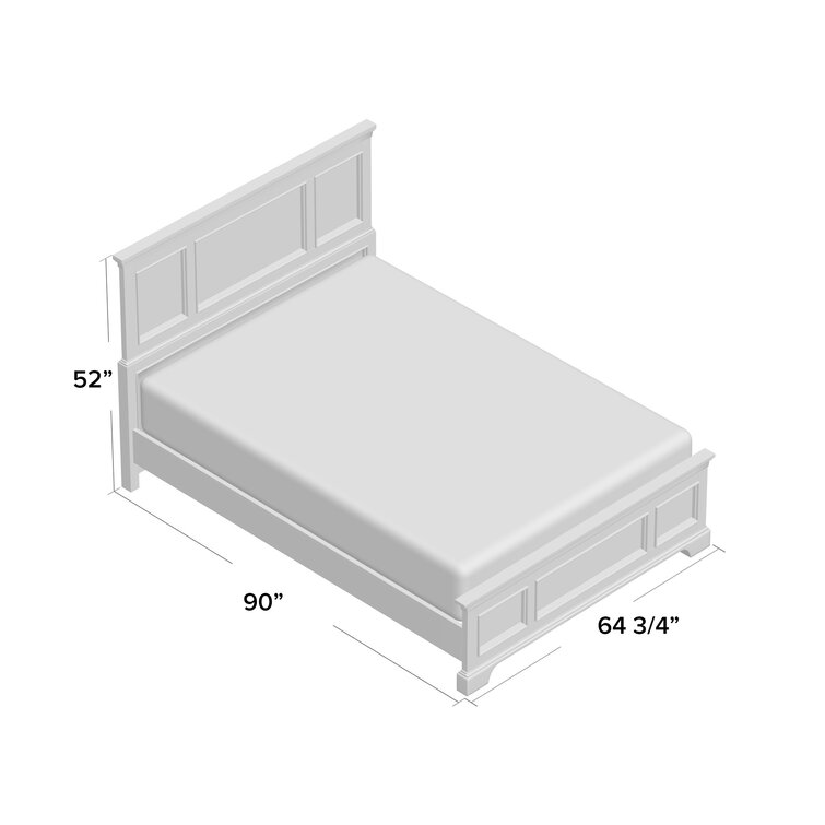 Stesha Solid Wood Bed