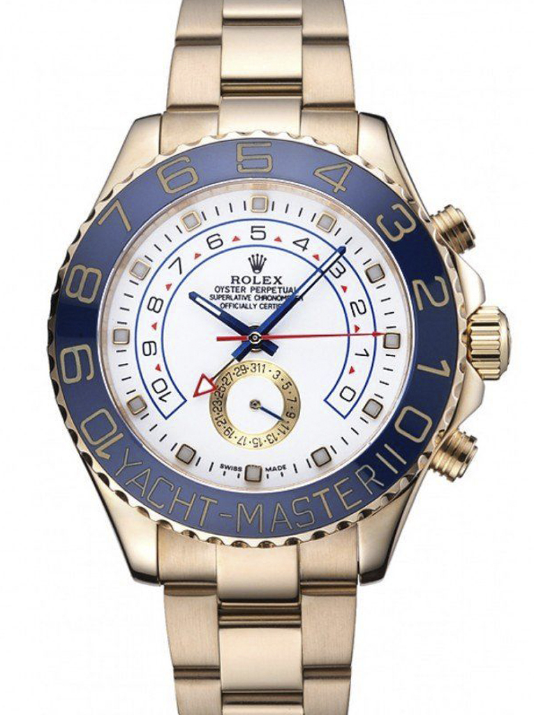 Replica Rolex Yacht-Master 44mm White Dial 622271-fasswatch