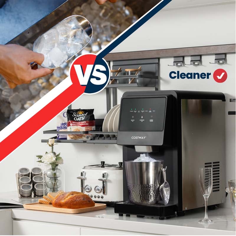 Eletriclife Self Dispensing Countertop Nugget Ice Maker