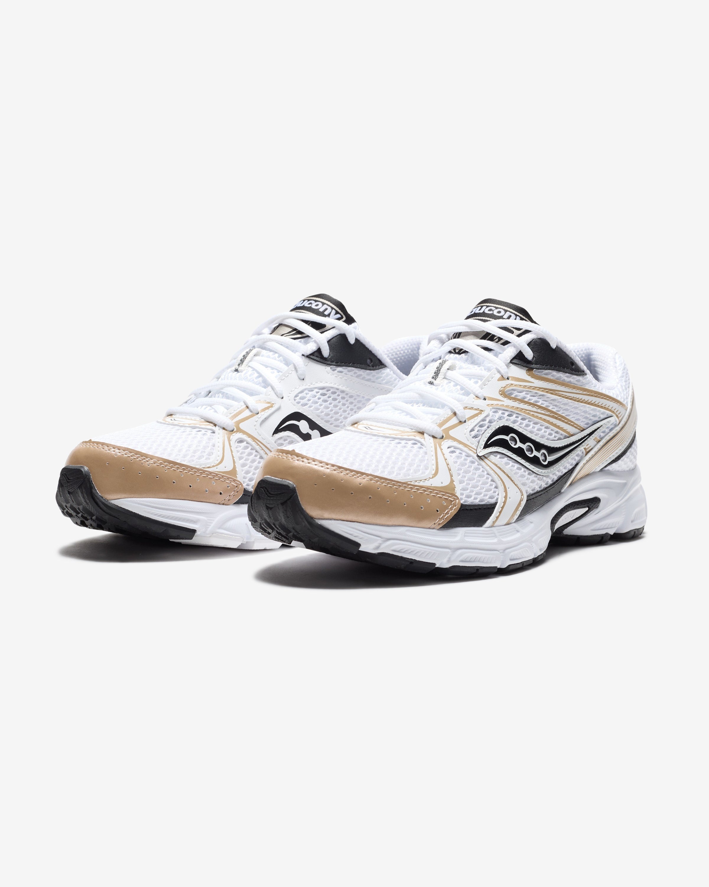 SAUCONY RIDE MILLENNIUM - WHITE/ GOLD/ BLACK