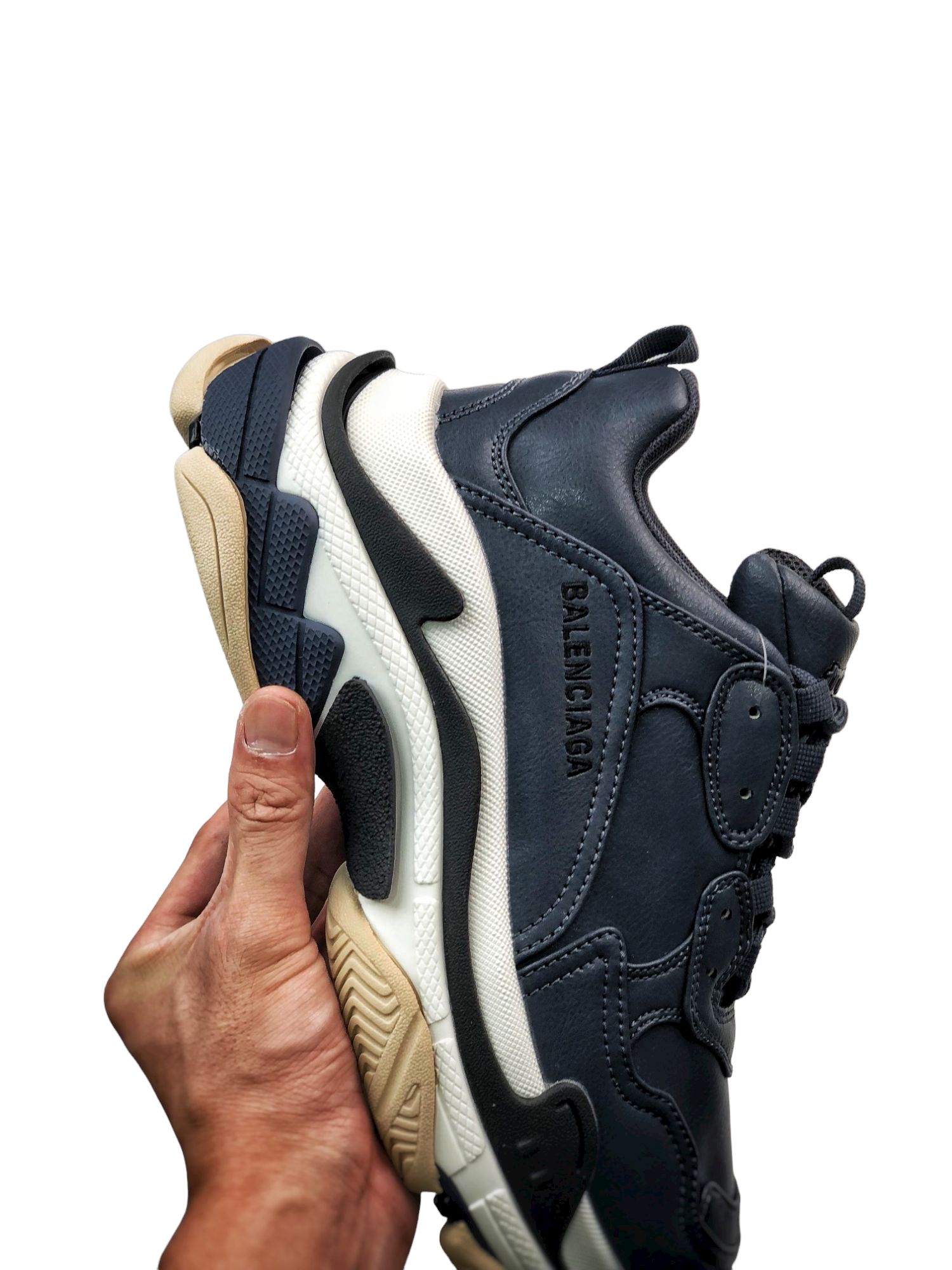 Balenciaga Triple S Sneaker in Stone Blue、mysite、Cacoeks