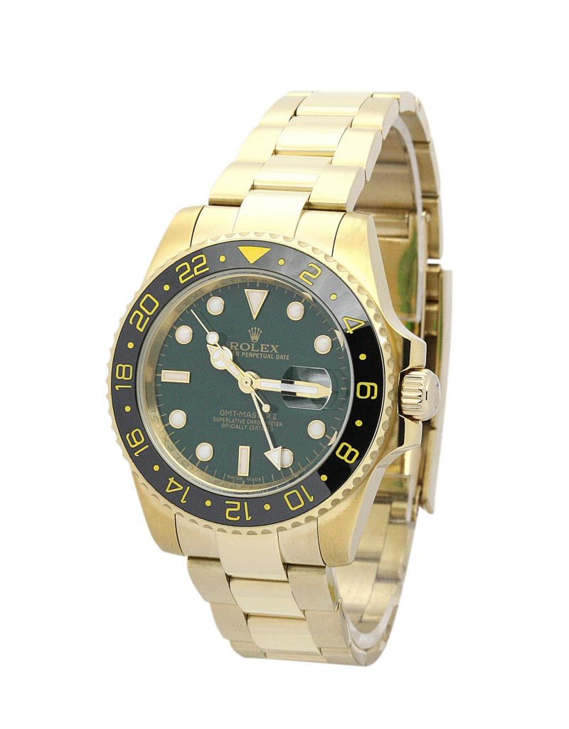 Replica Rolex GMT-Master II 40mm Green Dial 116718LN-fasswatch