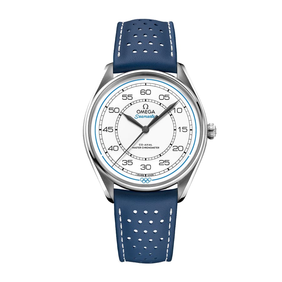 omega seamaster master co axial olympic timekeeper steel 522 32 40 20 04 001 white dial replica
