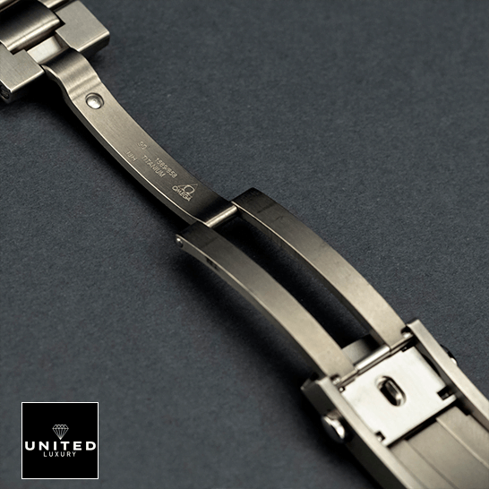 Omega 232_90_42_21_03_001 Stainless Steel Clasp Replica opened clasp