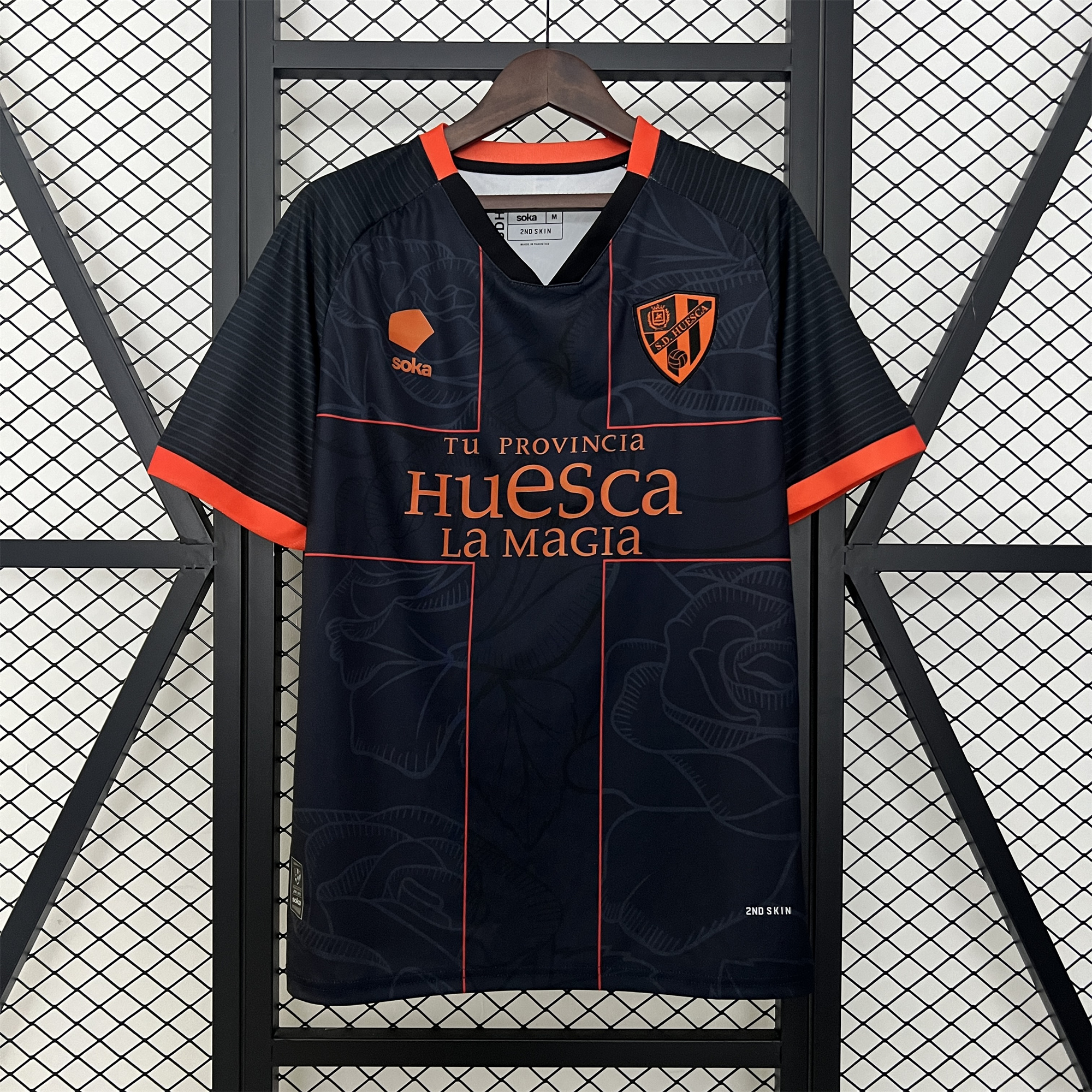 Higojerseys-Huesca 24-25 Third Jersey - Fans Version