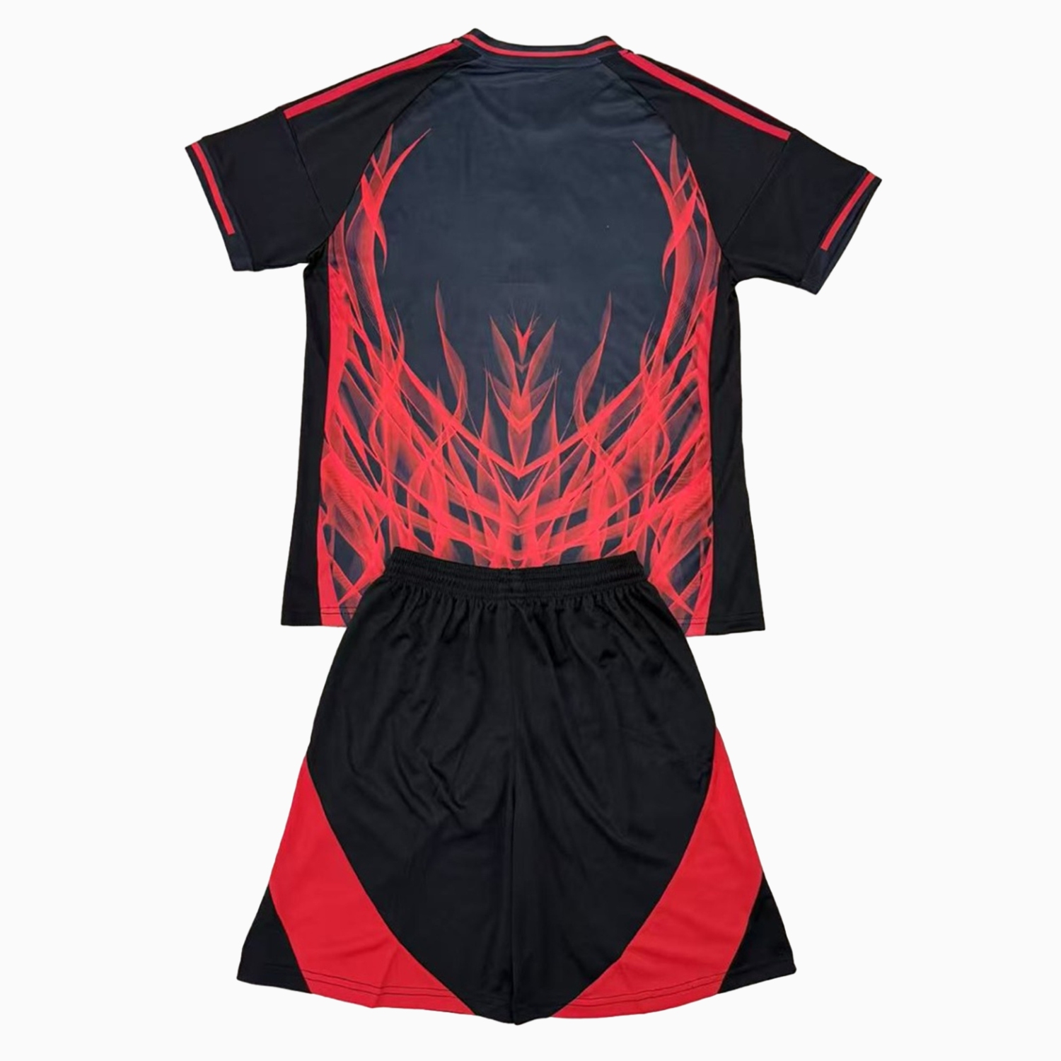 foot-Benfica 24-25 Black and Red Special Edition Men's Adult Jersey Set - Fans Version