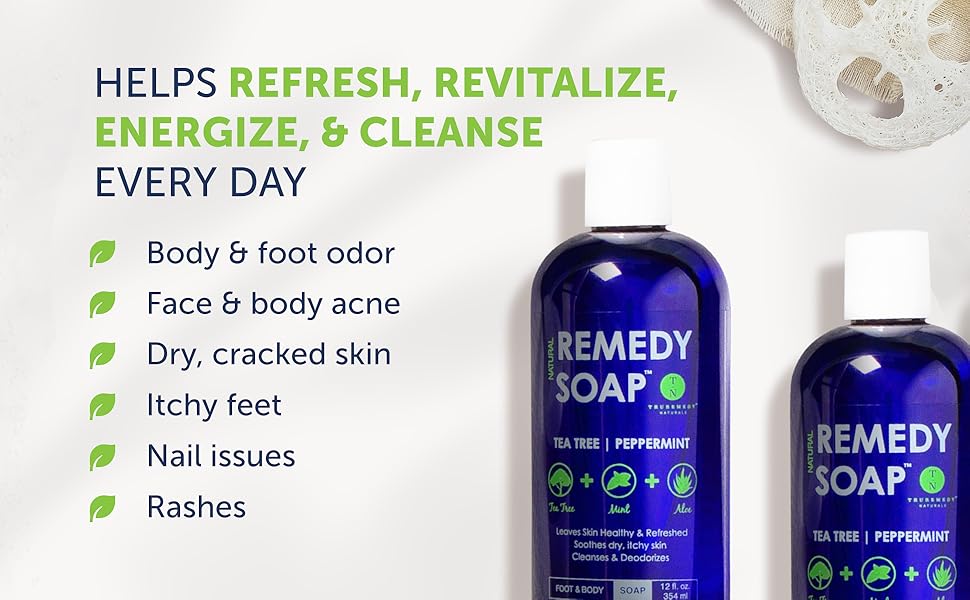 Truremedy Naturals Remedy Tea Tree Oil Body Wash