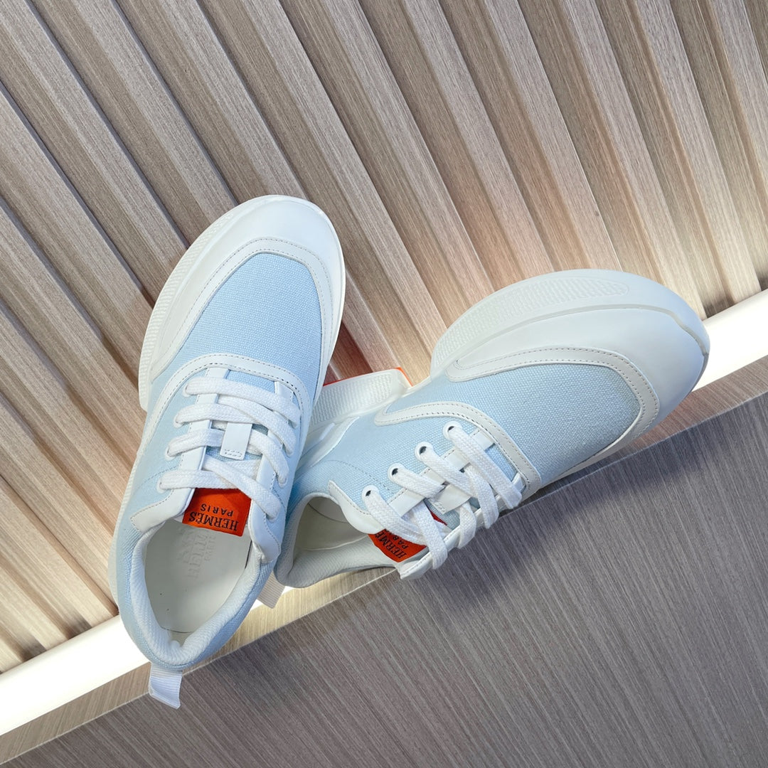 GIGA SNEAKER BLUE PASTEL MIX WHITE CALFSKIN、mysite、Cacoeks