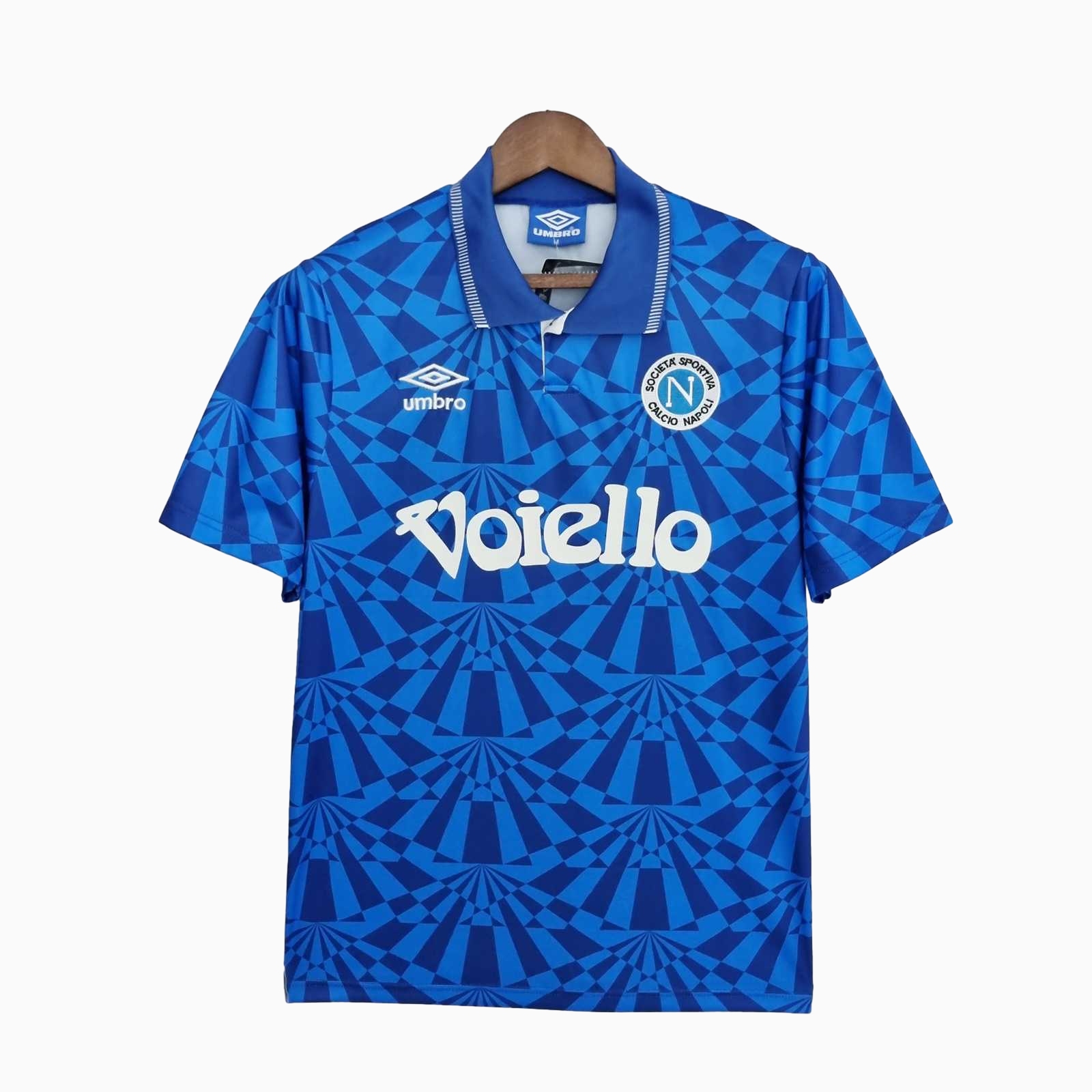 SIUjerseys-Retro Napoli 1991-93 Home Stadium Jersey