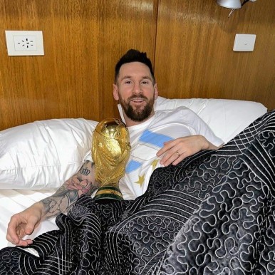 ManixJersey.com | Three Star Argentina Champion Shirt 2022 World Cup -Customize Name, Number and Patch | Worldwide Shipping