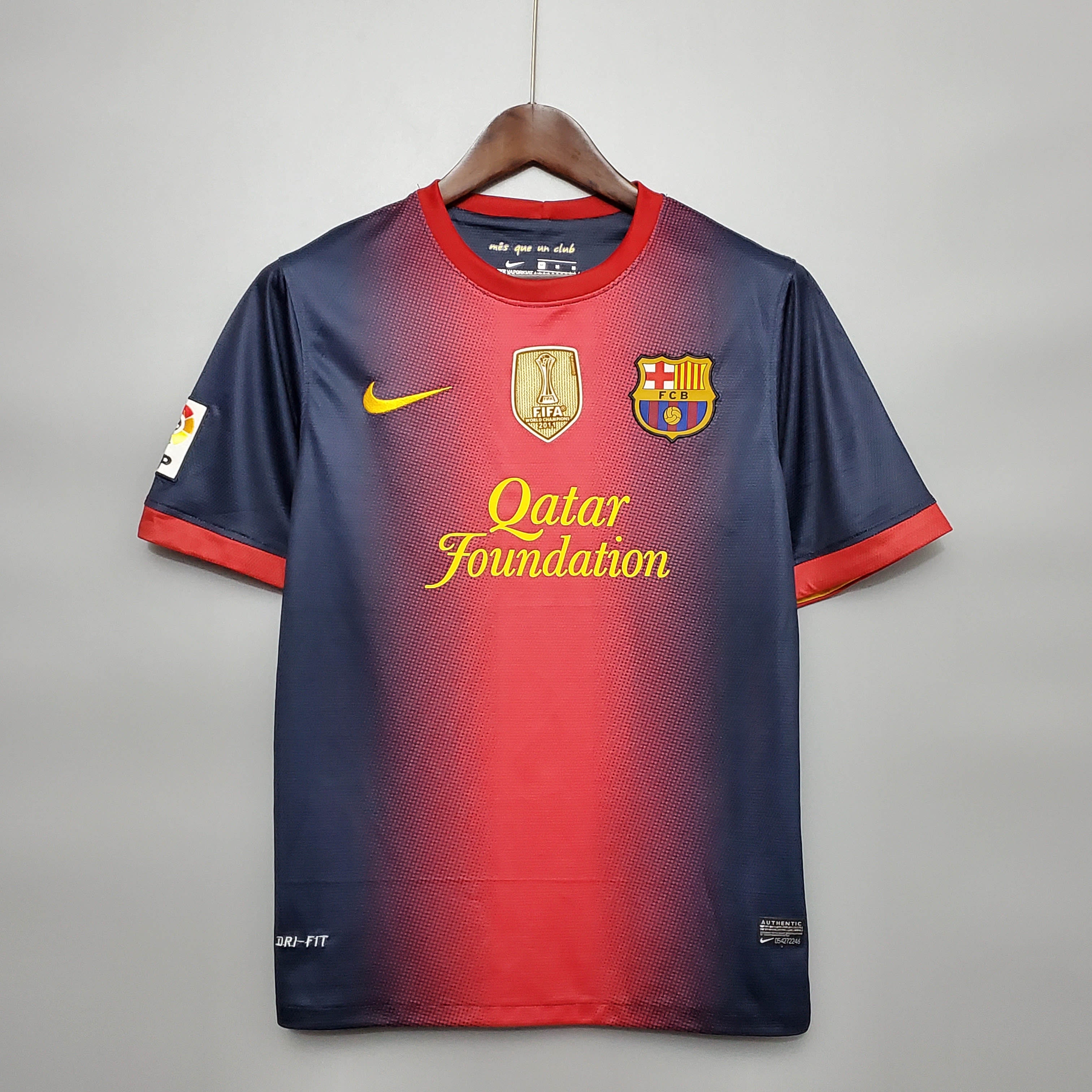 2012/2013 Retro Barcelona Home Football Shirt 1:1 Thai Quality:football jersey mysite: unitedjerseyfootball 邓江浪:football
