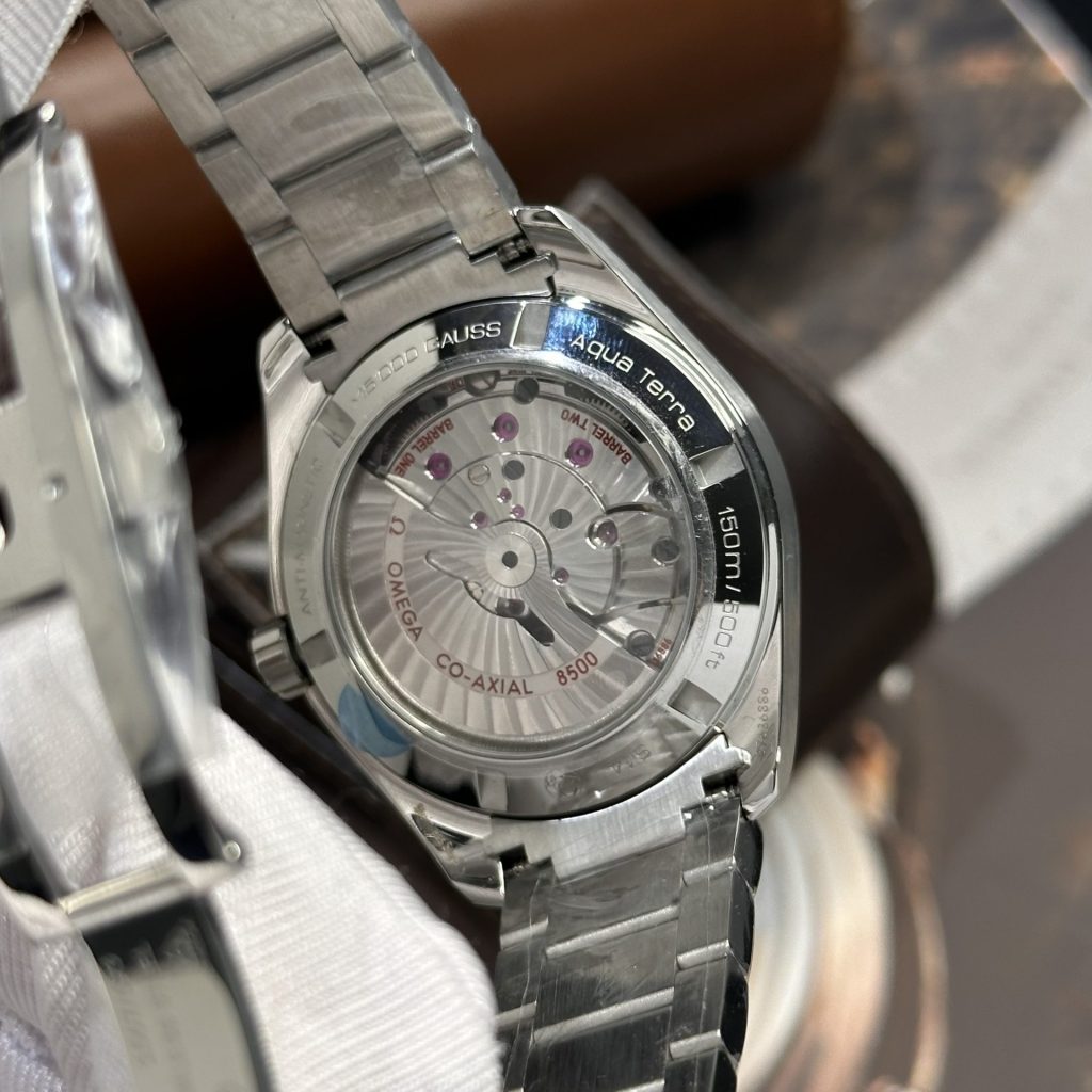 Đồng Hồ Omega Seamaster Replica 11 Mặt Xanh Sọc VSF (7)