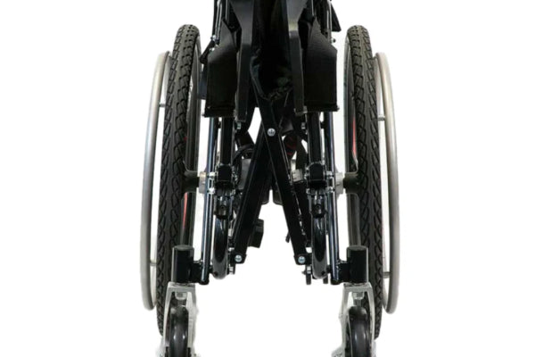 Model H Hybrid Chair, lightweight design ready for travel and easy storage.