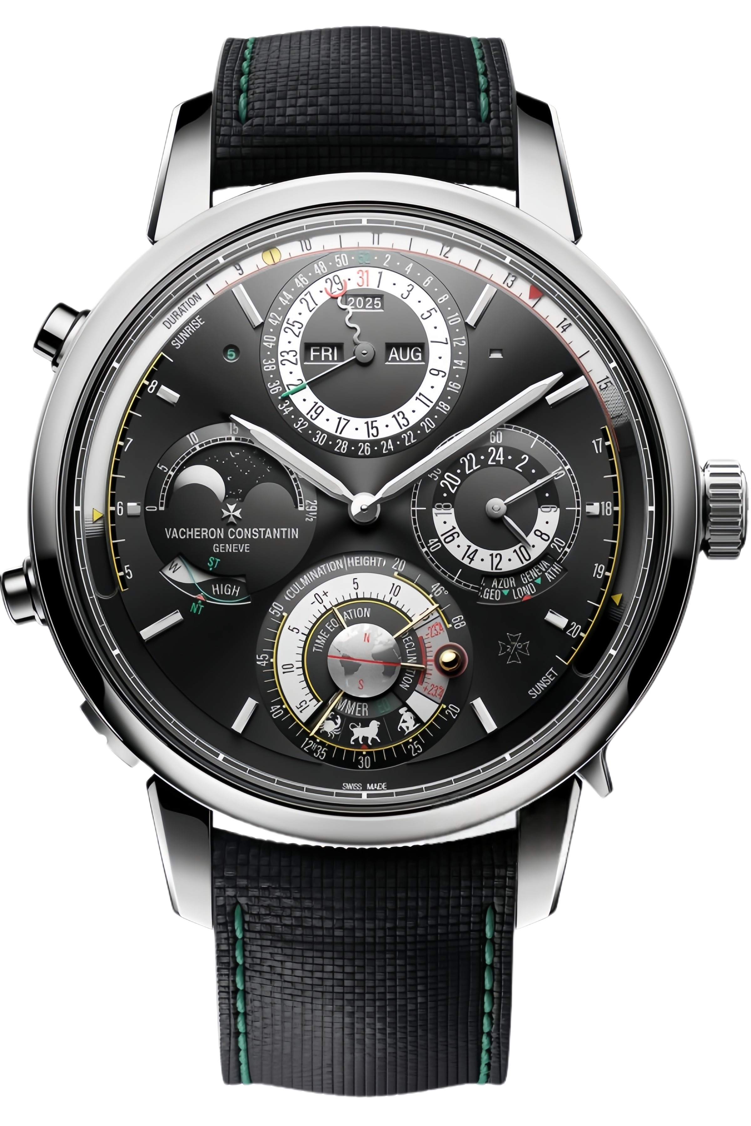 Vacheron Constantin Les Cabinotiers Ref. 9600C/000G-231C Super Clone Watch – White Gold Case Celestial Sky Dial Swiss Replica