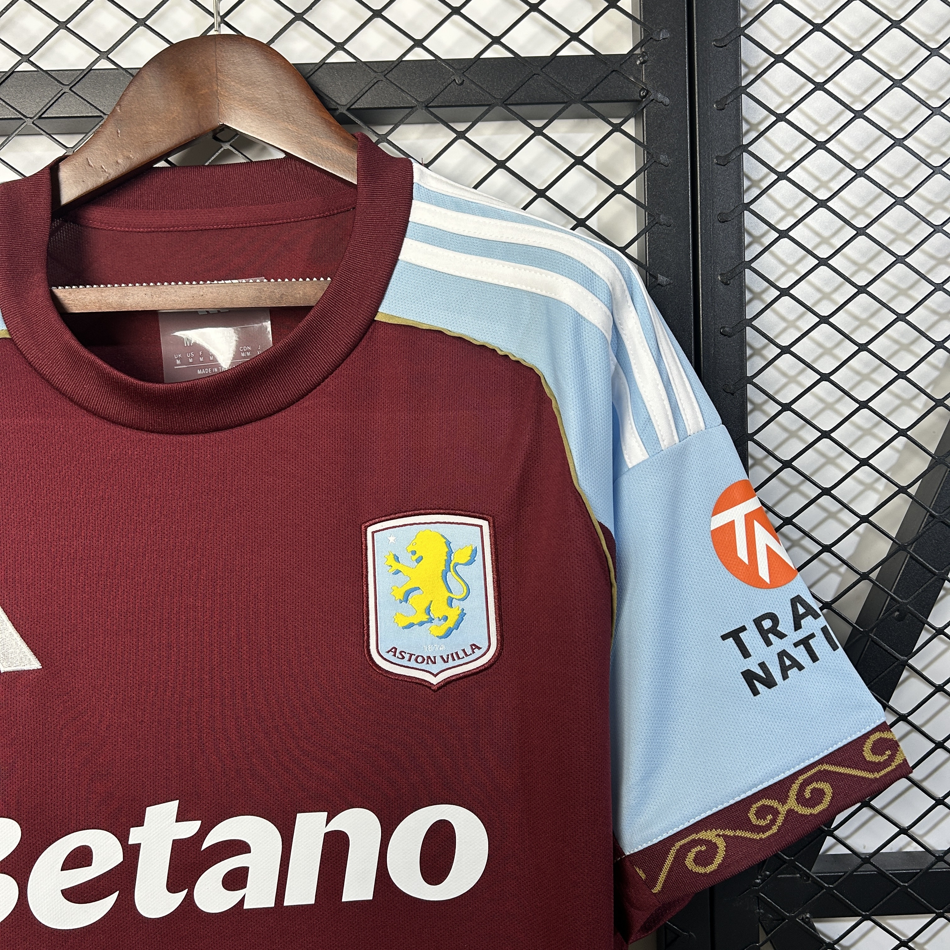 2025/2026 Aston Villa Home Football Shirt 1:1 Thai Quality:football jersey mysite: unitedjerseyfootball 邓江浪:football