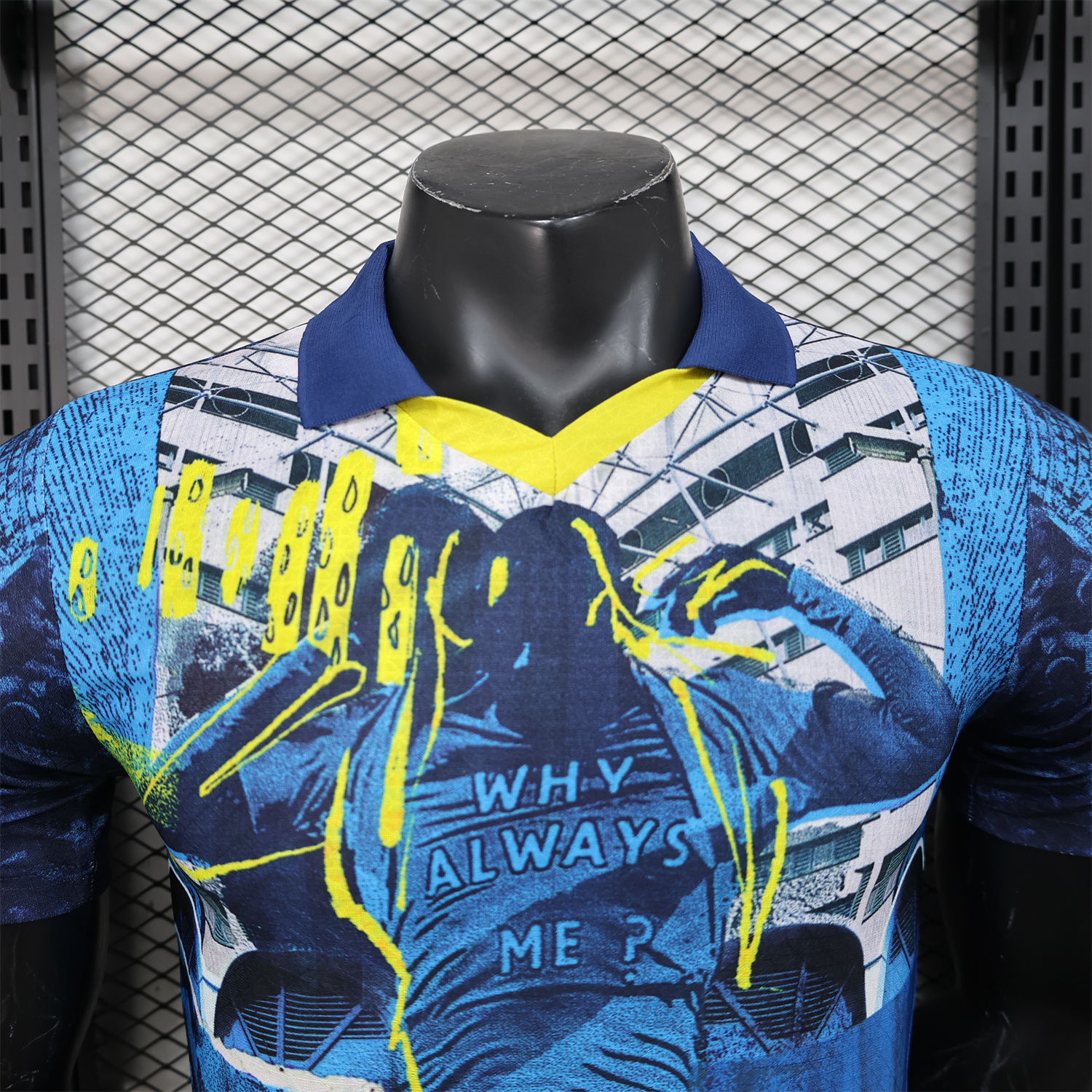 UltraTrikot-Manchester City 24-25 Blue Graffiti Special Edition Jersey - Player Version