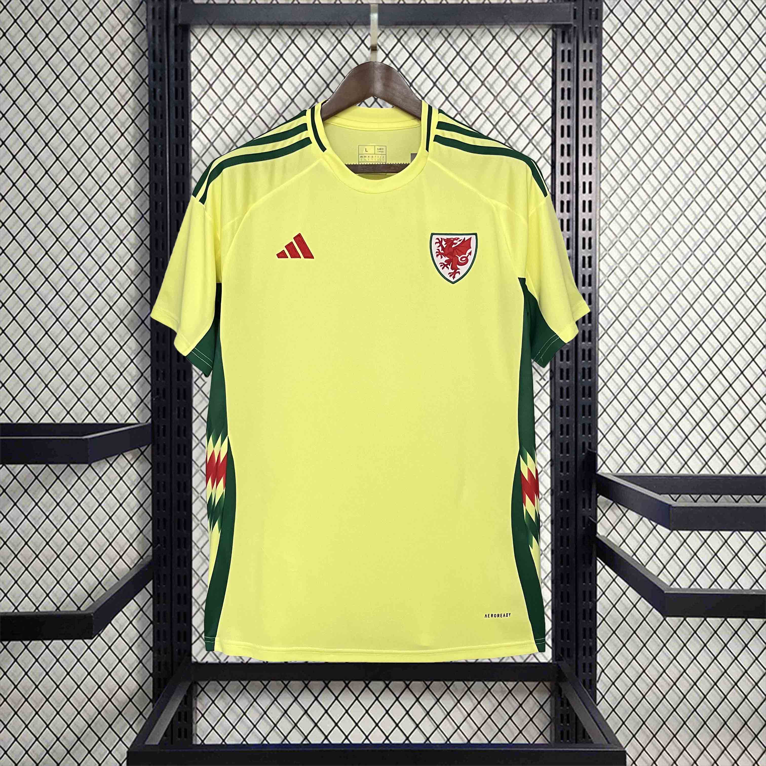ManixJersey.com | Wales 2024 Away Stadium Jersey - Fans Version -Customize Name, Number and Patch | Worldwide Shipping