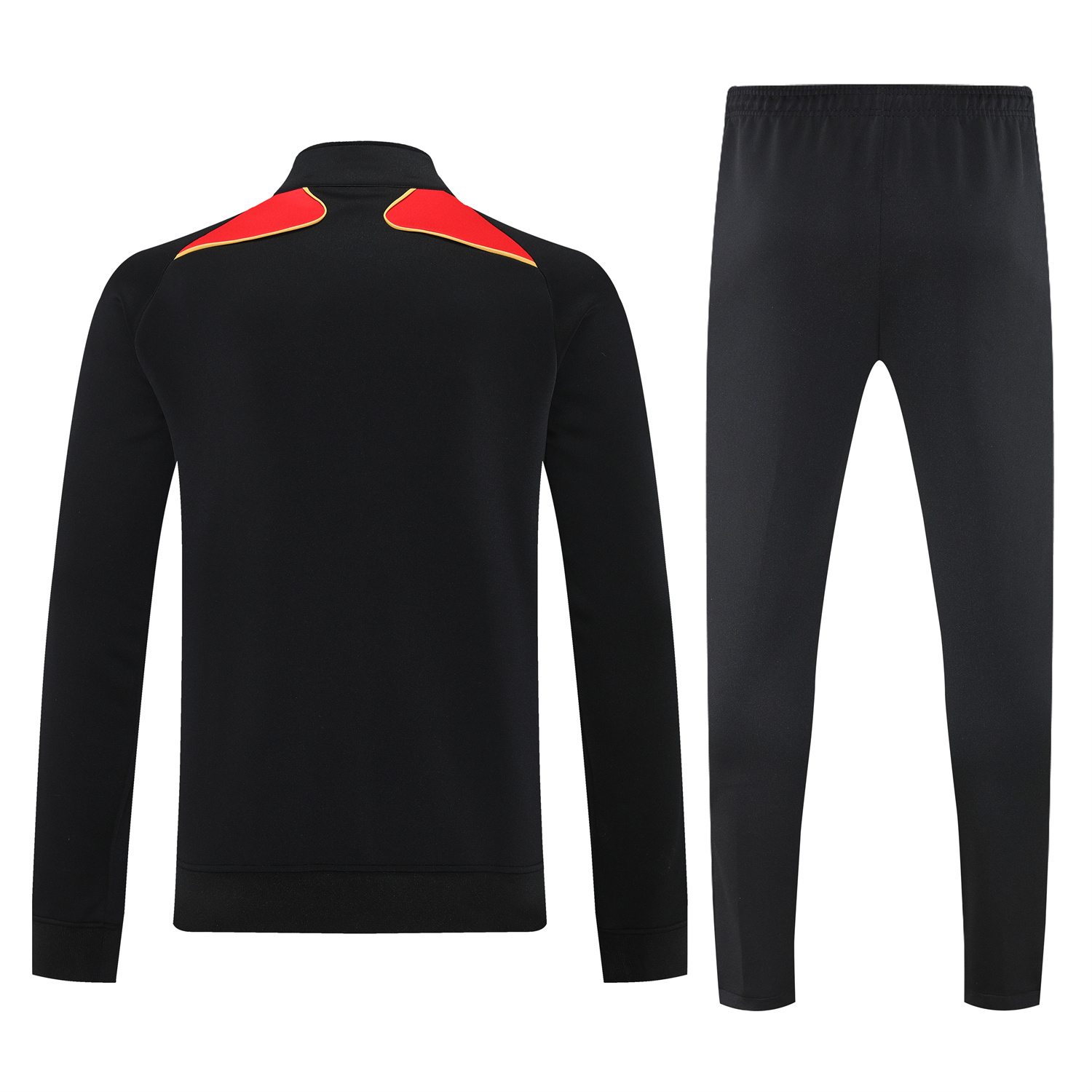 foot-Germany 25-26 Jacket Training Tracksuit - Black Jackets & Black Pants