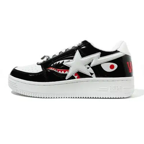 BAPESTA Color Block Shark Low Shoes、mysite、Cacoeks