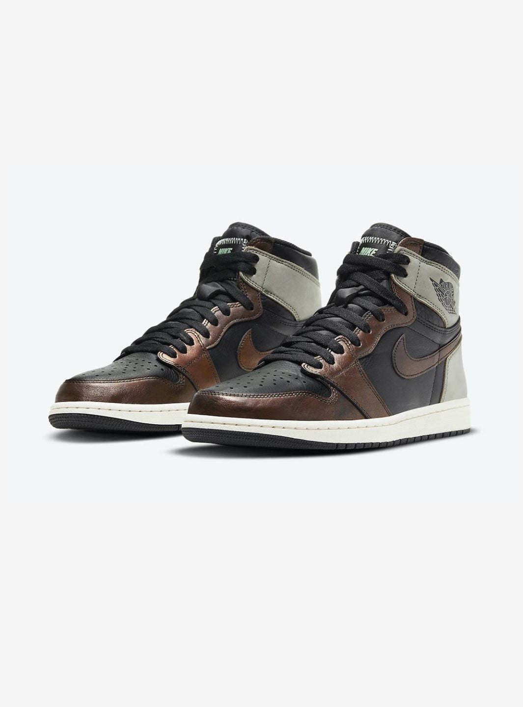 Air Jordan 1 Retro High Light Army Rust Shadow Patina、JORDAN、Cacoeks