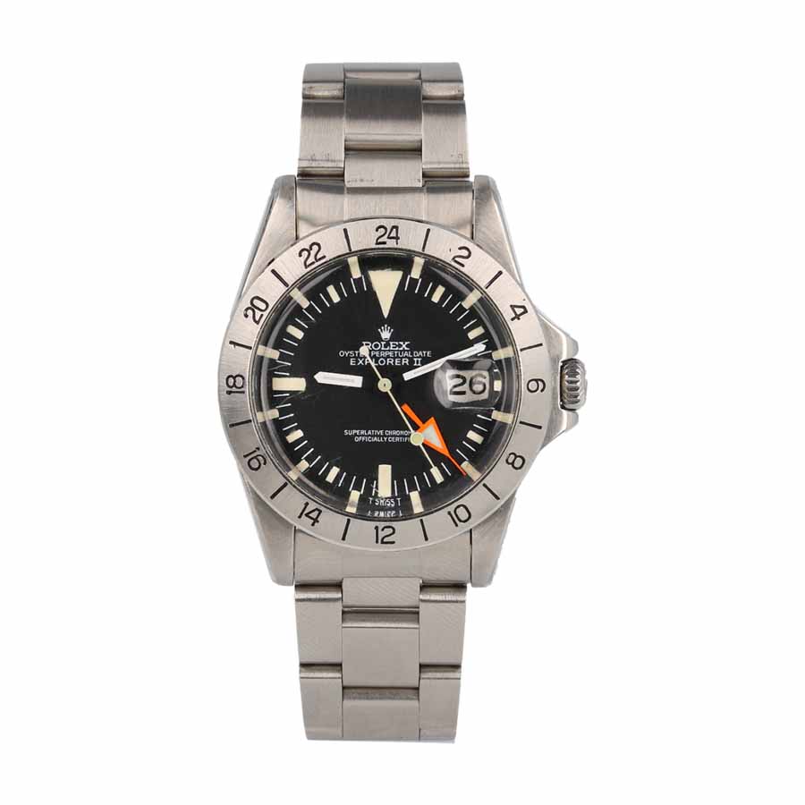 Rolex Explorer II 1655 (Antique) Black Dial WARO025 Oyster Replica-fasswatch