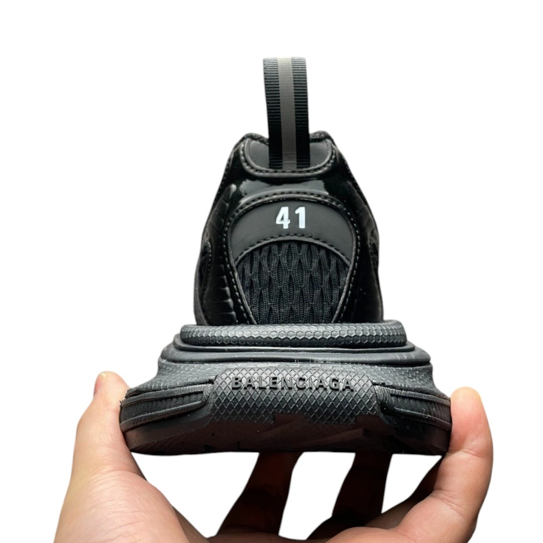 Balenciaga 3XL Extreme Laces B Sneaker in Black、mysite、Cacoeks