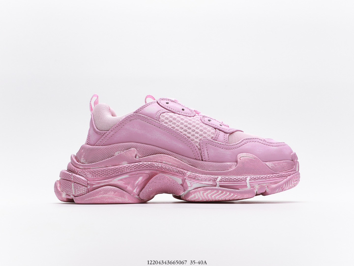 Balenciaga Triple S Sneaker in Faded Pink、mysite、Cacoeks