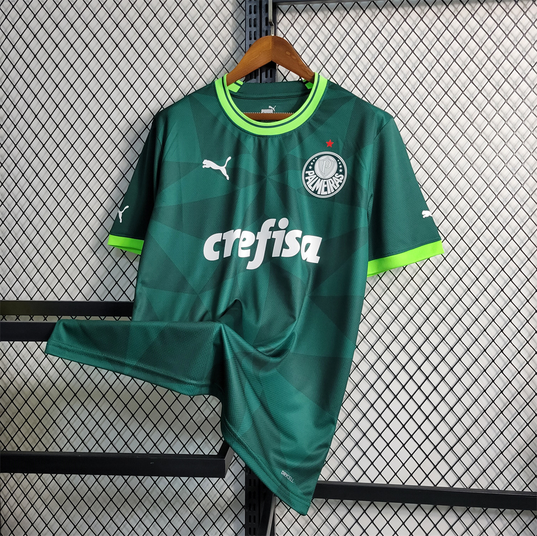 ManixJersey.com | Palmeiras 2023 Home Stadium Jersey - Fans Version -Customize Name, Number and Patch | Worldwide Shipping
