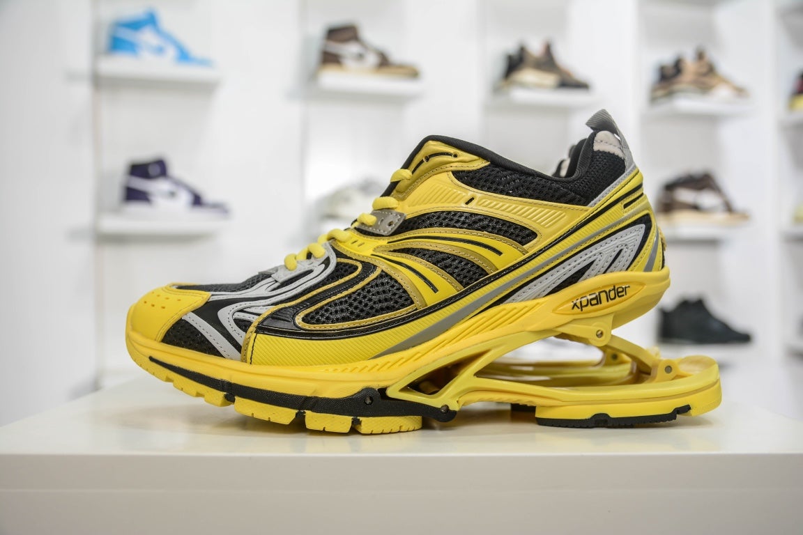 Balenciaga X-Pander Trainer Yellow Black、mysite、Cacoeks