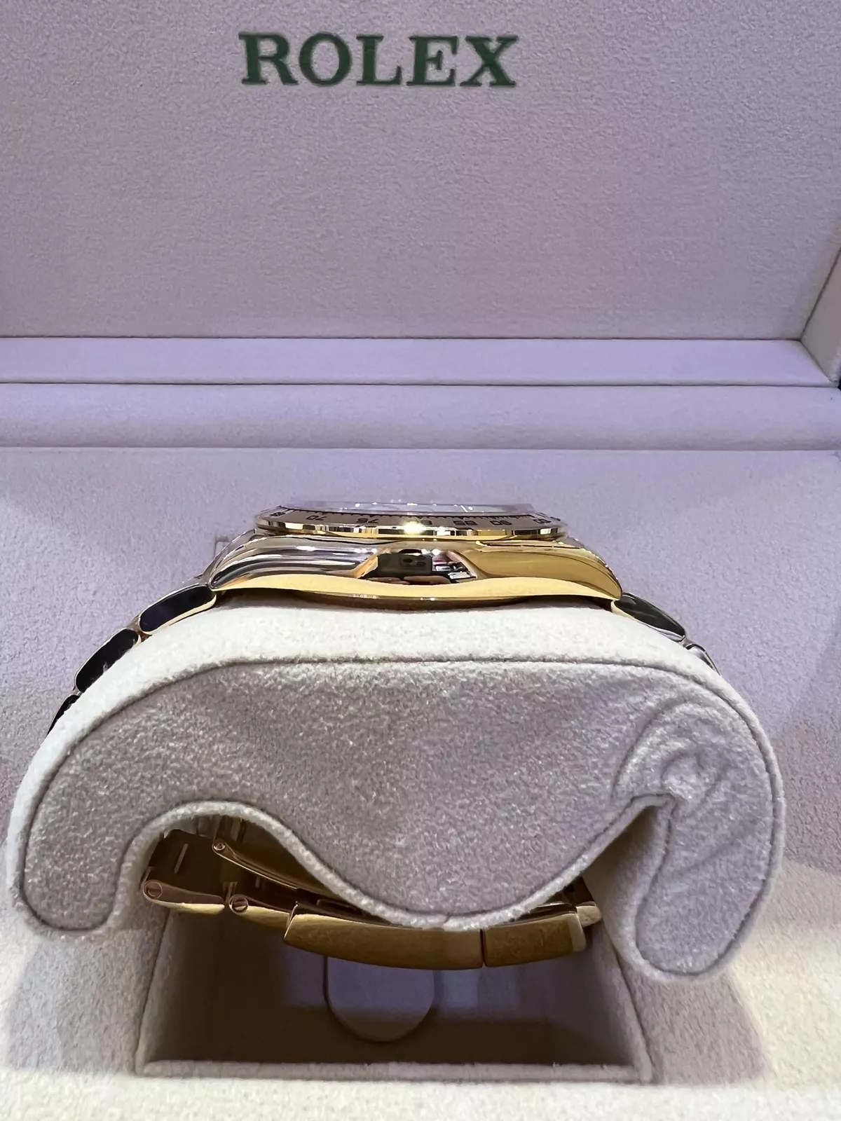 Rolex Daytona Green Dial SuperClone Swiss Replica Watch 18kGold Bracelet Ref 116508-4130 Swiss Movement