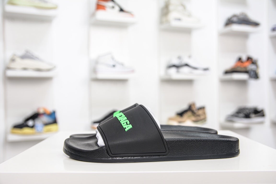 Balenciaga Sandal in Black Green、mysite、Cacoeks