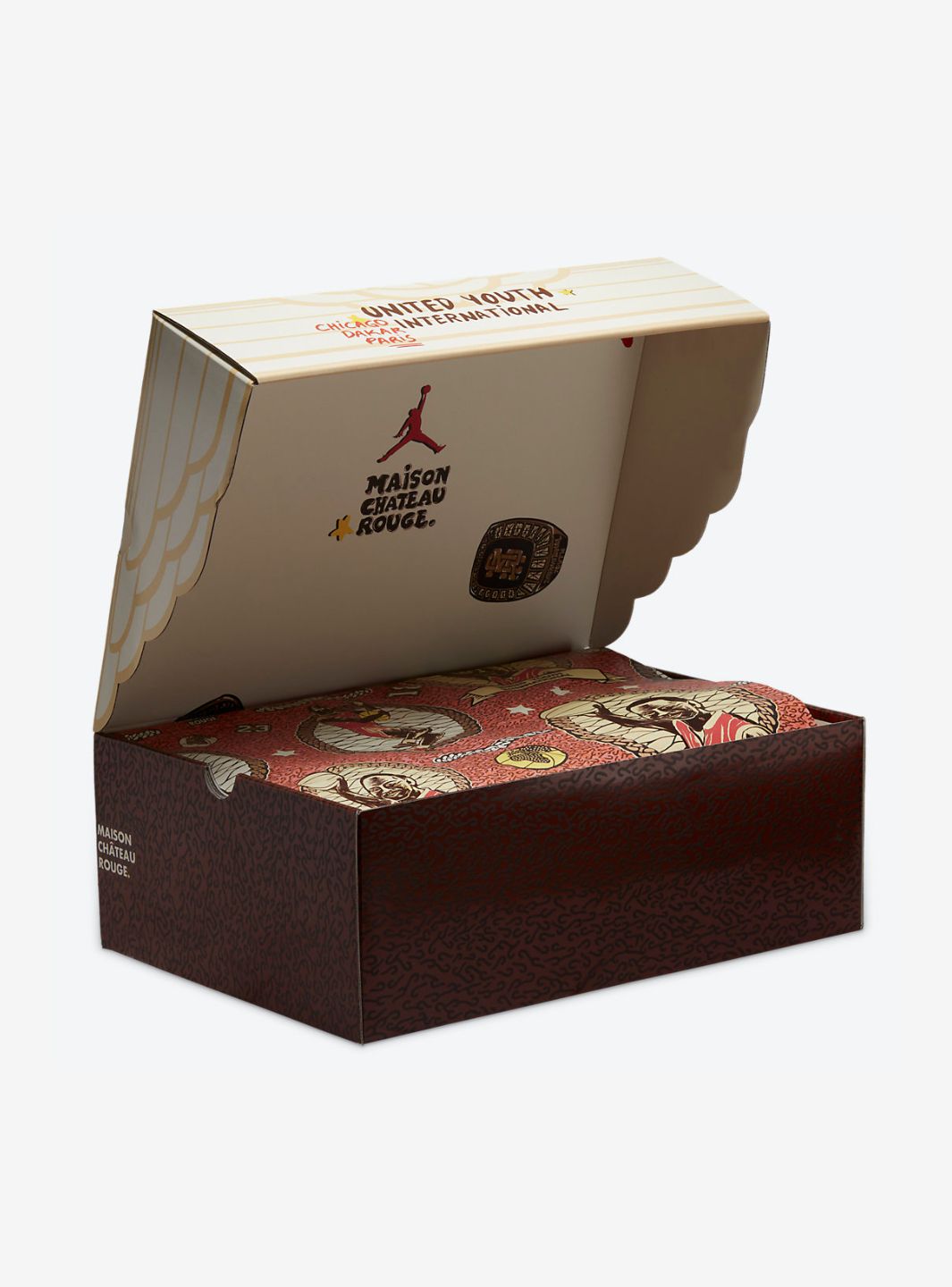 Air Jordan 2 Retro SP Maison Chateau Rouge、JORDAN、Cacoeks