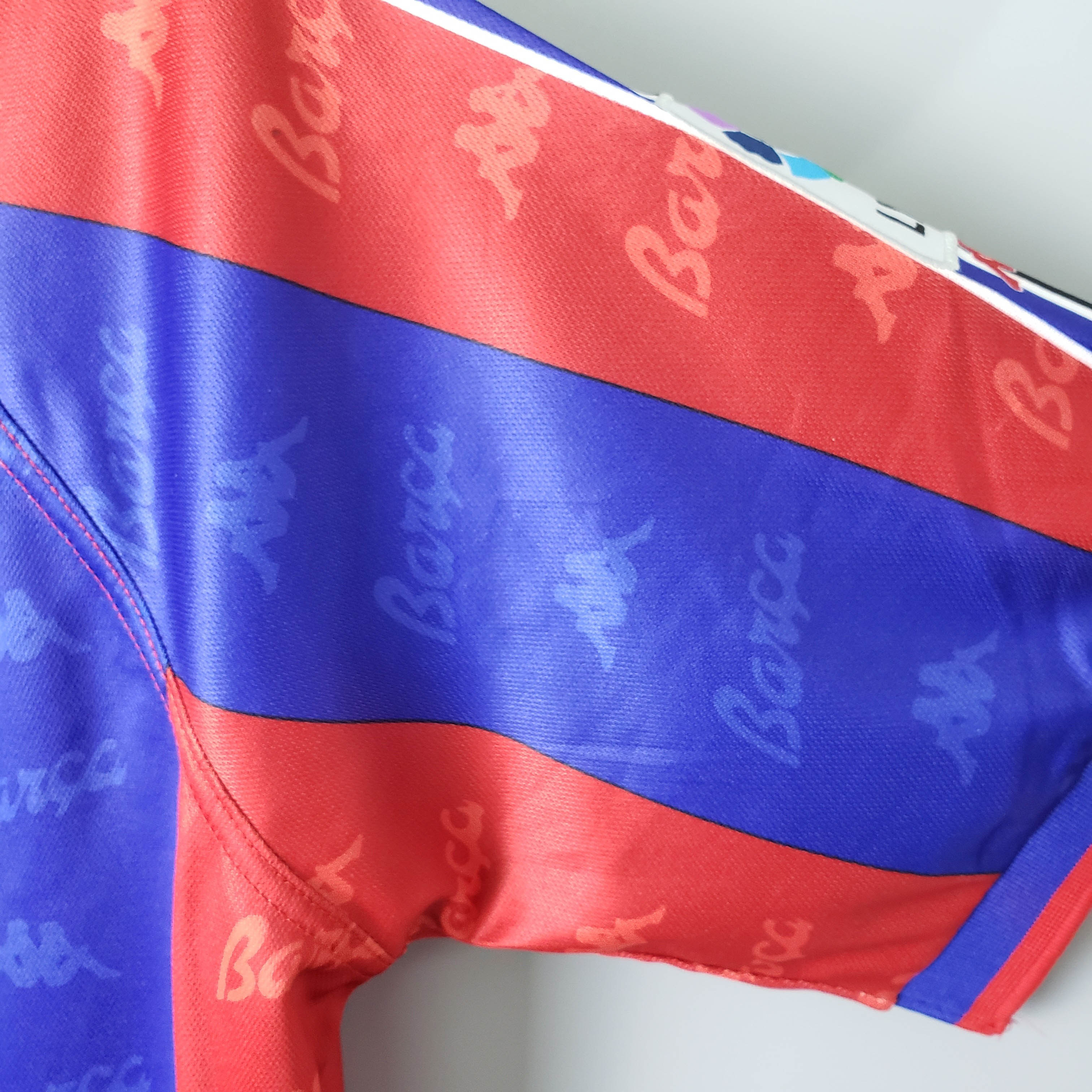 Retro Barcelona Football Shirt Home 1996/1997 1:1 Thai Quality:football jersey mysite: unitedjerseyfootball 邓江浪:football